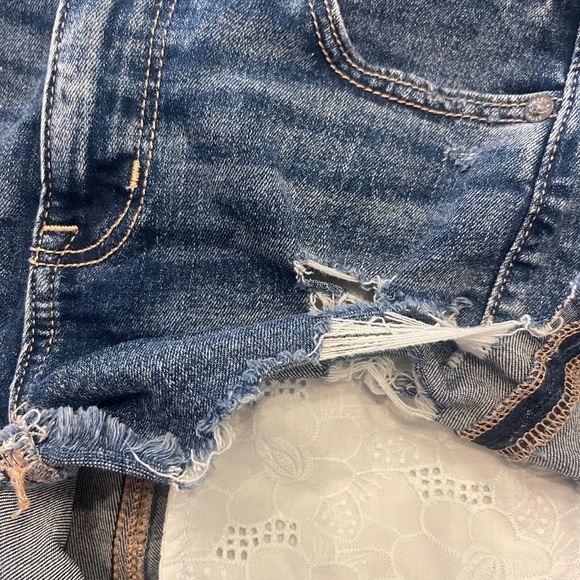 Dark blue American Eagle jeans shorts - Picture 3 of 3